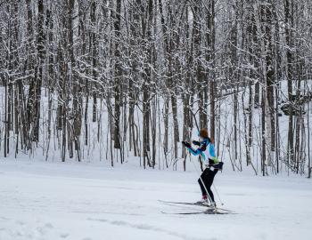 cross country skiing